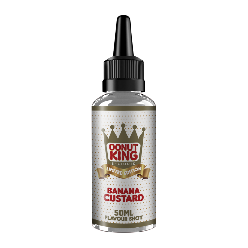 Banana Custard Flavour Shot by Donut King - 250ml