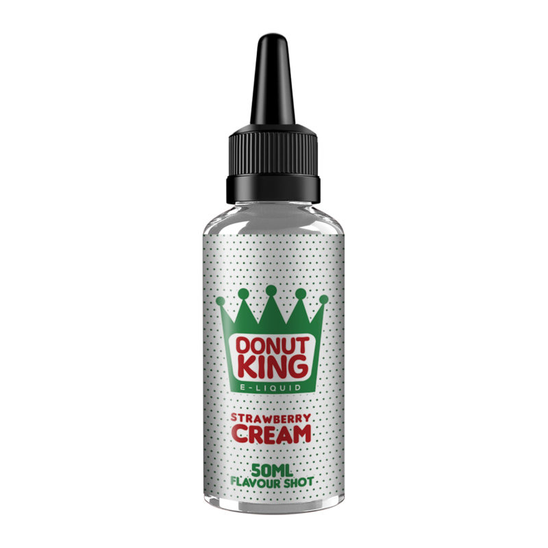 Strawberry Cream Flavour Shot by Donut King - 250ml