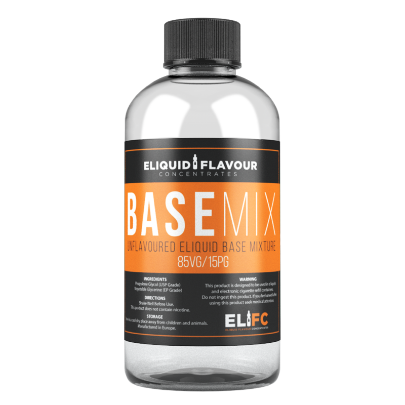 85/15 e liquid base mix