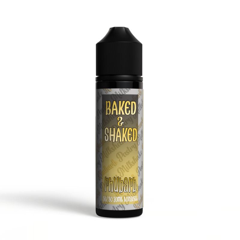 Rhubarb Baked Shaked Longfill E Liquid UK