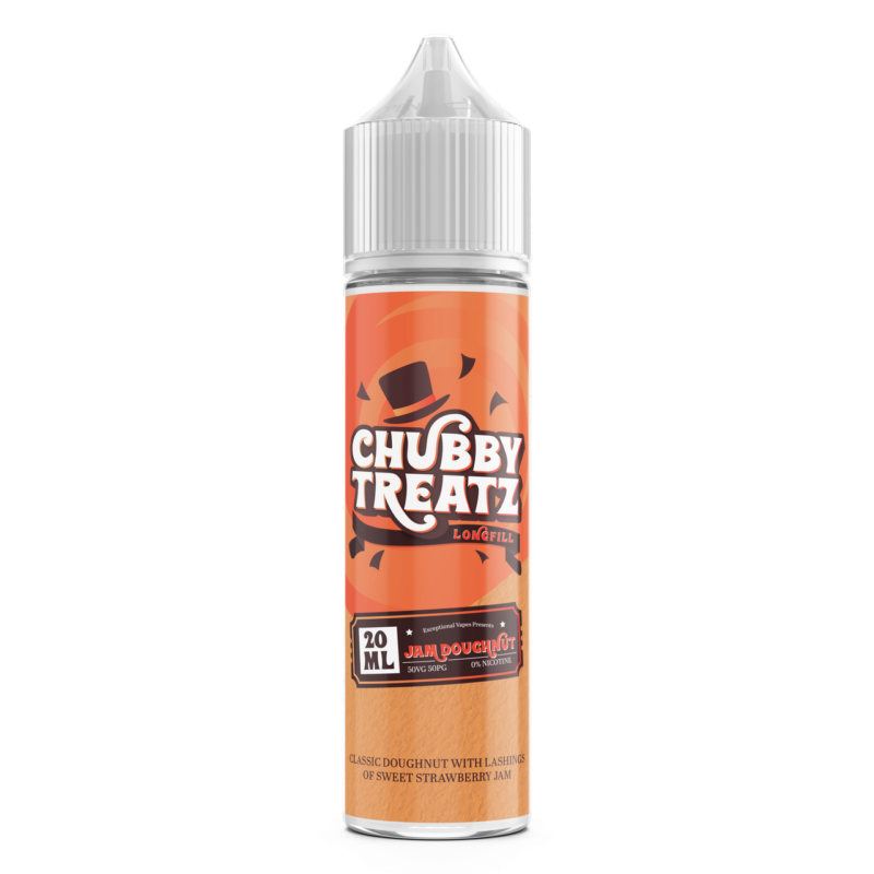 Jam Doughnut Chubby Treatz Longfill E Liquid