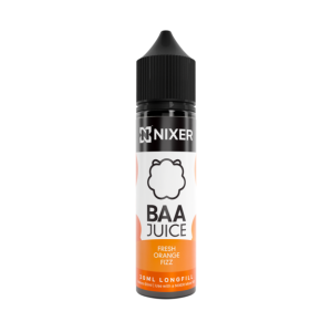 Fresh Orange Fizz Baa Juice Longfill E Liquid UK