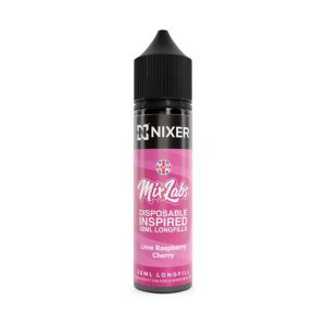 Lime, Raspberry & Cherry Mix Labs Longfill E Liquid